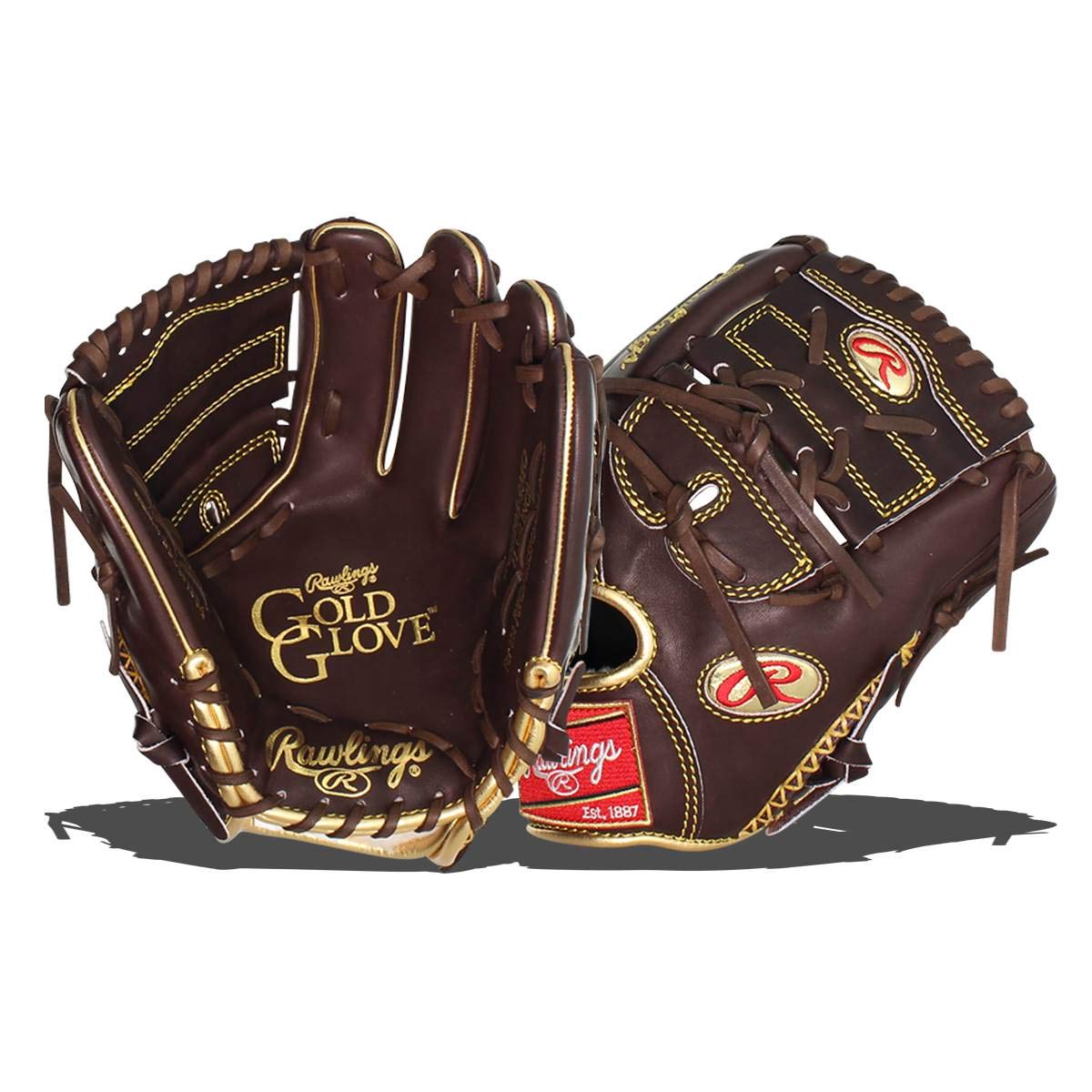 Amazon | Rawlingsゴールドグローブ11.75インチ野球グローブ: rgg205